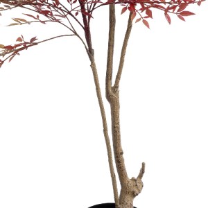 glo-20966-20966_4 GLOBOSTAR® ARTIFICIAL GARDEN RED NANDINA PLANT 20966 ΔΙΑΚΟΣΜΗΤΙΚΟ ΦΥΤΟ ΚΟΚΚΙΝΗ ΝΑΝΤΙΝΑ Φ66