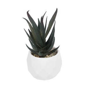 glo-20978-20978_2 GLOBOSTAR® ARTIFICIAL GARDEN SUCCULENT ALOE POTTED PLANT 20978 ΔΙΑΚΟΣΜΗΤΙΚΟ ΦΥΤΟ ΑΛΟΗΣ Φ7 