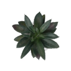 glo-20983-20983_3 GLOBOSTAR® ARTIFICIAL GARDEN SUCCULENT ALOE POTTED PLANT 20983 ΔΙΑΚΟΣΜΗΤΙΚΟ ΦΥΤΟ ΑΛΟΗΣ Φ9 