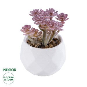 glo-20988-20988_0 GLOBOSTAR® ARTIFICIAL GARDEN SUCCULENT SEDUM 20988 ΔΙΑΚΟΣΜΗΤΙΚΟ ΦΥΤΟ ΠΑΧΥΦΥΤΟ ΣΕΔΟ Υ10CM