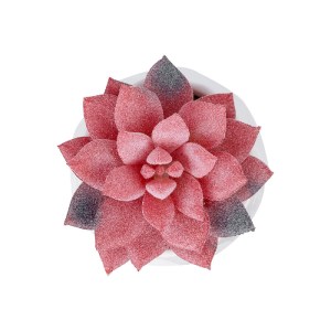 glo-20989-20989_3 GLOBOSTAR® ARTIFICIAL GARDEN SUCCULENT SEDEVERIA POTTED PLANT 20989 ΔΙΑΚΟΣΜΗΤΙΚΟ ΦΥΤΟ ΣΕΔΕ