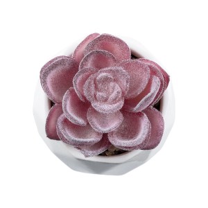 glo-21000-21000_3 GLOBOSTAR® ARTIFICIAL GARDEN SUCCULENT ECHEVERIA 21000 ΔΙΑΚΟΣΜΗΤΙΚΟ ΦΥΤΟ ΠΑΧΥΦΥΤΟ ΕΧΕΒΕΡΙΑ