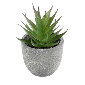glo-21010-21010_2 GLOBOSTAR® ARTIFICIAL GARDEN SUCCULENT ALOE 21010 ΔΙΑΚΟΣΜΗΤΙΚΟ ΦΥΤΟ ΠΑΧΥΦΥΤΟ ΑΛΟΗ Υ11CM