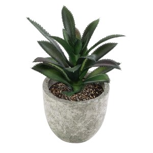 glo-21011-21011_2 GLOBOSTAR® ARTIFICIAL GARDEN SUCCULENT ALOE 21011 ΔΙΑΚΟΣΜΗΤΙΚΟ ΦΥΤΟ ΠΑΧΥΦΥΤΟ ΑΛΟΗ Υ13CM