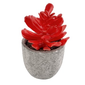 glo-21013-21013_2 GLOBOSTAR® ARTIFICIAL GARDEN SUCCULENT CRASSULA 21013 ΔΙΑΚΟΣΜΗΤΙΚΟ ΦΥΤΟ ΠΑΧΥΦΥΤΟ ΚΡΑΣΟΥΛΑ 