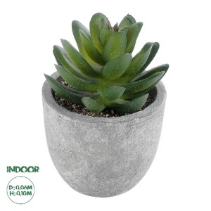 glo-21023-21023_0 GLOBOSTAR® ARTIFICIAL GARDEN SUCCULENT SEDEVERIA 21023 ΔΙΑΚΟΣΜΗΤΙΚΟ ΦΥΤΟ ΠΑΧΥΦΥΤΟ ΣΕΝΤΕΒΕΡ