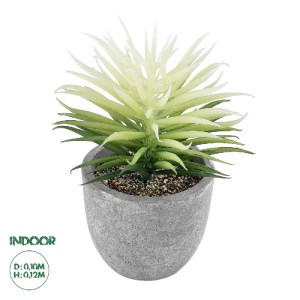 glo-21024-0ad89f_21024_0 GLOBOSTAR® ARTIFICIAL GARDEN SUCCULENT SENECIO 21024 ΔΙΑΚΟΣΜΗΤΙΚΟ ΦΥΤΟ ΠΑΧΥΦΥΤΟ ΣΕΝΕΚΙΟ Υ1