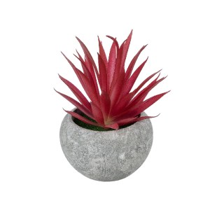 glo-21035-21035_2 GLOBOSTAR® ARTIFICIAL GARDEN AIR PLANT TILLANDSIA POTTED PLANT 21035 ΔΙΑΚΟΣΜΗΤΙΚΟ ΦΥΤΟ ΤΙΛ