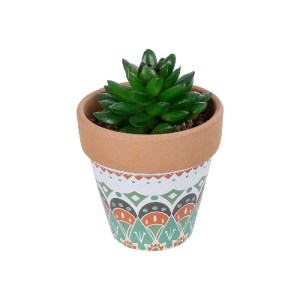glo-21051-21051_2 GLOBOSTAR® ARTIFICIAL GARDEN SUCCULENT SANSEVIERIA POTTED PLANT 21051 ΔΙΑΚΟΣΜΗΤΙΚΟ ΦΥΤΟ ΣΑ