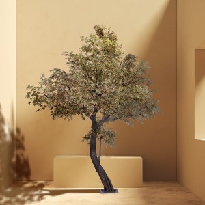 glo-21058-21058 GLOBOSTAR® ARTIFICIAL GARDEN MAPLE TREE 21058 ΤΕΧΝΗΤΟ ΔΙΑΚΟΣΜΗΤΙΚΟ ΔΕΝΤΡΟ ΣΦΕΝΔΑΜΟΣ Υ400CM
