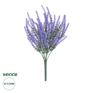 glo-21062-21062_0 GLOBOSTAR® ARTIFICIAL GARDEN  LAVENDER BRANCH 21062 ΔΙΑΚΟΣΜΗΤΙΚΟ ΚΛΑΔΙ ΛΕΒΑΝΤΑΣ ΣΕΤ 2 ΤΕΜΑ