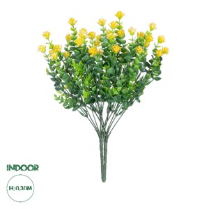 glo-21063-21063_0 GLOBOSTAR® ARTIFICIAL GARDEN  BUTTERCUP BRANCH 21063 ΔΙΑΚΟΣΜΗΤΙΚΟ ΚΛΑΔΙ ΡΑΝΟΥΓΚΟΥΛΟ ΣΕΤ 2 