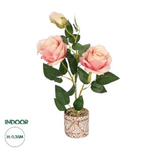 glo-21074-21074_0.webp GLOBOSTAR® ARTIFICIAL GARDEN PINK ROSE 20984 ΔΙΑΚΟΣΜΗΤΙΚΟ ΦΥΤΟ ΡΟΖ ΤΡΙΑΝΤΑΦΥΛΛΑ  Υ38CM