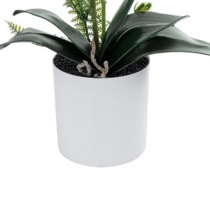glo-21077-21077_4 GLOBOSTAR® ARTIFICIAL GARDEN PINK ORCHID 21077 ΔΙΑΚΟΣΜΗΤΙΚΟ ΦΥΤΟ ΡΟΖ ΟΡΧΙΔΕΑ Υ45CM