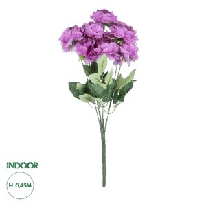 glo-21080-21080_0 GLOBOSTAR® ARTIFICIAL GARDEN  PURPLE PEONY FLOWER BRANCH 21080 ΤΕΧΝΗΤΟ ΔΙΑΚΟΣΜΗΤΙΚΟ ΜΠΟΥΚΕ