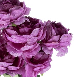 glo-21080-21080_3 GLOBOSTAR® ARTIFICIAL GARDEN  PURPLE PEONY FLOWER BRANCH 21080 ΤΕΧΝΗΤΟ ΔΙΑΚΟΣΜΗΤΙΚΟ ΜΠΟΥΚΕ