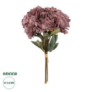 glo-21085-d16ee0_21085_0 GLOBOSTAR® ARTIFICIAL GARDEN DARK PING PEONY FLOWER BOUQUET 21085 ΤΕΧΝΗΤΟ ΔΙΑΚΟΣΜΗΤΙΚΟ ΜΠΟ
