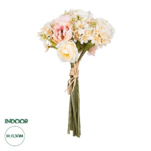 glo-21087-21087_0 GLOBOSTAR® ARTIFICIAL GARDEN PEONY FLOWER BOUQUET 21087 ΤΕΧΝΗΤΟ ΔΙΑΚΟΣΜΗΤΙΚΟ ΜΠΟΥΚΕΤΟ ΠΑΙΩ