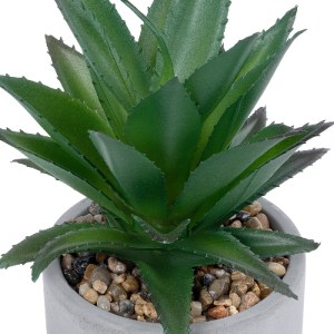 glo-21096-21096_3 GLOBOSTAR® ARTIFICIAL GARDEN SUCCULENT ALOE 21096 ΔΙΑΚΟΣΜΗΤΙΚΟ ΦΥΤΟ ΠΑΧΥΦΥΤΟ ΑΛΟΗ Υ17CM