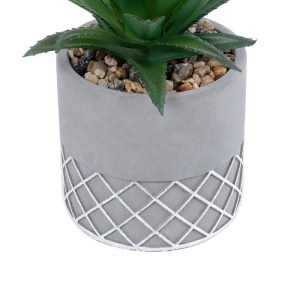 glo-21096-21096_4 GLOBOSTAR® ARTIFICIAL GARDEN SUCCULENT ALOE 21096 ΔΙΑΚΟΣΜΗΤΙΚΟ ΦΥΤΟ ΠΑΧΥΦΥΤΟ ΑΛΟΗ Υ17CM