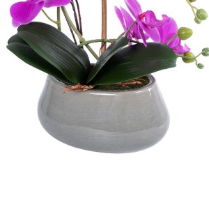 glo-21119-21119_4 GLOBOSTAR® ARTIFICIAL GARDEN HOT PINK ORCHID 21119 ΔΙΑΚΟΣΜΗΤΙΚΟ ΦΥΤΟ  ΕΝΤΟΝΟ ΡΟΖ ΟΡΧΙΔΕΑ Υ