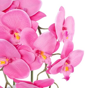 glo-21127-21127_3 GLOBOSTAR® ARTIFICIAL GARDEN HOT PINK ORCHID 21127 ΔΙΑΚΟΣΜΗΤΙΚΟ ΦΥΤΟ ΕΝΤΟΝΟ ΡΟΖ ΟΡΧΙΔΕΑ Υ3