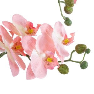 glo-21129-21129_3 GLOBOSTAR® ARTIFICIAL GARDEN SALMON PINK ORCHID 21129 ΔΙΑΚΟΣΜΗΤΙΚΟ ΦΥΤΟ ΦΟΥΞΙΑ ΟΡΧΙΔΕΑ Υ43