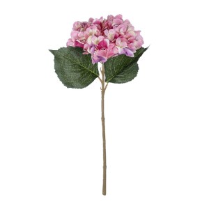 glo-21140-21140_2 GLOBOSTAR® ARTIFICIAL GARDEN PINK HYDRANGEA BRANCH 21140 ΤΕΧΝΗΤΟ ΔΙΑΚΟΣΜΗΤΙΚΟ ΚΛΑΔΙ ΕΝΤΟΝΟ