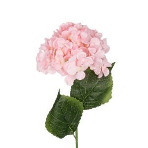 glo-21143-21143_3 GLOBOSTAR® ARTIFICIAL GARDEN PINK HYDRANGEA BRANCH 21143 ΤΕΧΝΗΤΟ ΔΙΑΚΟΣΜΗΤΙΚΟ ΚΛΑΔΙ ΡΟΖ ΟΡ