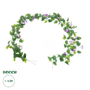 glo-21152-9fa668_21152_0 GLOBOSTAR® ARTIFICIAL GARDEN MORNING GLORY GARLAND 21152 ΤΕΧΝΗΤΗ ΔΙΑΚΟΣΜΗΤΙΚΗ ΓΥΡΛΑΝΤΑ ΟΡΤ
