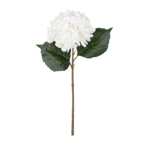 glo-21173-21173_2 GLOBOSTAR® ARTIFICIAL GARDEN WHITE HYDRANGEA BRANCH 21173 ΤΕΧΝΗΤΟ ΔΙΑΚΟΣΜΗΤΙΚΟ ΚΛΑΔΙ ΟΡΤΑΝ