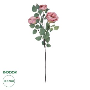 glo-21185-21185_0 GLOBOSTAR® ARTIFICIAL GARDEN HOT PINK CLIMBING ROSE BRANCH 21185 ΤΕΧΝΗΤΟ ΔΙΑΚΟΣΜΗΤΙΚΟ ΚΛΑΔ