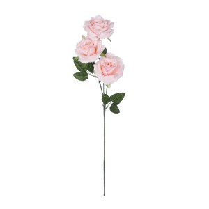 glo-21193-21193_2 GLOBOSTAR® ARTIFICIAL GARDEN LIGHT PINK  CLIMBING ROSE BRANCH 21193 ΤΕΧΝΗΤΟ ΔΙΑΚΟΣΜΗΤΙΚΟ Κ