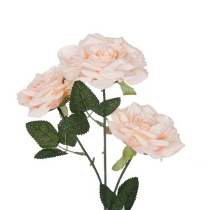 glo-21195-21195_3 GLOBOSTAR® ARTIFICIAL GARDEN PALE PINK CLIMBING ROSE BRANCH 21195 ΤΕΧΝΗΤΟ ΔΙΑΚΟΣΜΗΤΙΚΟ ΚΛΑ