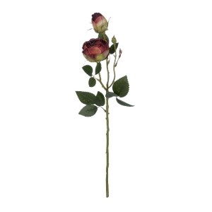 glo-21197-21197_2 GLOBOSTAR® ARTIFICIAL GARDEN RED DAMASK CLIMBING ROSE BRANCH 21197 ΤΕΧΝΗΤΟ ΔΙΑΚΟΣΜΗΤΙΚΟ ΚΛ
