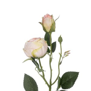 glo-21198-21198_3 GLOBOSTAR® ARTIFICIAL GARDEN CHAMPAGNE DAMASK CLIMBING ROSE BRANCH 21198 ΤΕΧΝΗΤΟ ΔΙΑΚΟΣΜΗΤ