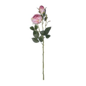 glo-21199-21199_2 GLOBOSTAR® ARTIFICIAL GARDEN PINK DAMASK CLIMBING ROSE BRANCH 21199 ΤΕΧΝΗΤΟ ΔΙΑΚΟΣΜΗΤΙΚΟ Κ