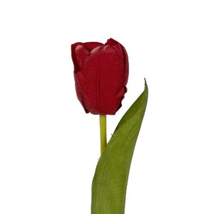 glo-21203-207608_21203_3 GLOBOSTAR® ARTIFICIAL GARDEN RED TULIP BRANCH 21203 ΤΕΧΝΗΤΟ ΔΙΑΚΟΣΜΗΤΙΚΟ ΚΛΑΔΙ ΚΟΚΚΙΝΗ ΤΟΥ
