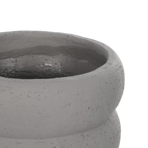 glo-21248-21248_5.webp GLOBOSTAR® ARTIFICIAL GARDEN ALBERT 21248 ΔΙΑΚΟΣΜΗΤΙΚΗ ΚΕΡΑΜΙΚΗ ΓΛΑΣΤΡΑ ΓΚΡΙ Π18 X Μ18 X Υ
