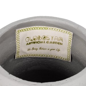 glo-21248-21248_6.webp GLOBOSTAR® ARTIFICIAL GARDEN ALBERT 21248 ΔΙΑΚΟΣΜΗΤΙΚΗ ΚΕΡΑΜΙΚΗ ΓΛΑΣΤΡΑ ΓΚΡΙ Π18 X Μ18 X Υ