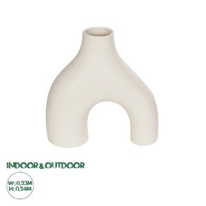 glo-21250-21250_0.webp GLOBOSTAR® ARTIFICIAL GARDEN TOLEDO 21250 ΔΙΑΚΟΣΜΗΤΙΚΟ ΚΕΡΑΜΙΚΟ ΒΑΖO ΜΠΕΖ Π23 X Μ10 X Υ24 