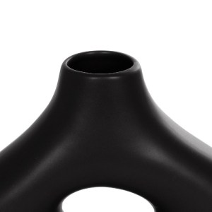glo-21252-21252_5.webp GLOBOSTAR® ARTIFICIAL GARDEN HORIZON 21252 ΔΙΑΚΟΣΜΗΤΙΚΟ ΚΕΡΑΜΙΚΟ ΒΑΖO ΜΑΥΡΟ Π18 X Μ6 X Υ15