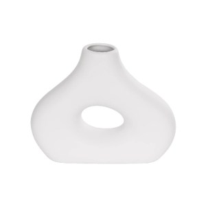glo-21253-21253_2.webp GLOBOSTAR® ARTIFICIAL GARDEN HORIZON 21253 ΔΙΑΚΟΣΜΗΤΙΚΟ ΚΕΡΑΜΙΚΟ ΒΑΖO ΛΕΥΚΟ Π18 X Μ6 X Υ15