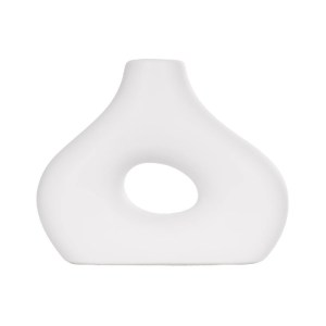 glo-21253-21253_4.webp GLOBOSTAR® ARTIFICIAL GARDEN HORIZON 21253 ΔΙΑΚΟΣΜΗΤΙΚΟ ΚΕΡΑΜΙΚΟ ΒΑΖO ΛΕΥΚΟ Π18 X Μ6 X Υ15