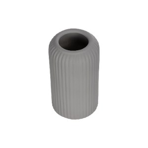 glo-21257-21257_3.webp GLOBOSTAR® ARTIFICIAL GARDEN LOVINA 21257 ΔΙΑΚΟΣΜΗΤΙΚΟ ΚΕΡΑΜΙΚΟ ΒΑΖO ΓΚΡΙ Π9 X Μ9 X Υ16 CM