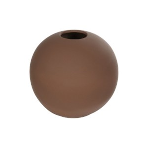 glo-21261-21261_2.webp GLOBOSTAR® ARTIFICIAL GARDEN SANUR 21261 ΔΙΑΚΟΣΜΗΤΙΚΟ ΚΕΡΑΜΙΚΟ ΒΑΖO ΚΑΦΕ Π22 X Μ22 X Υ20CM