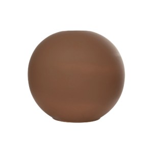 glo-21261-21261_4.webp GLOBOSTAR® ARTIFICIAL GARDEN SANUR 21261 ΔΙΑΚΟΣΜΗΤΙΚΟ ΚΕΡΑΜΙΚΟ ΒΑΖO ΚΑΦΕ Π22 X Μ22 X Υ20CM
