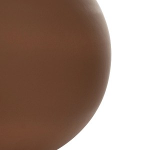 glo-21261-21261_6.webp GLOBOSTAR® ARTIFICIAL GARDEN SANUR 21261 ΔΙΑΚΟΣΜΗΤΙΚΟ ΚΕΡΑΜΙΚΟ ΒΑΖO ΚΑΦΕ Π22 X Μ22 X Υ20CM