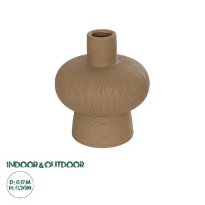 glo-21262-21262_0.webp GLOBOSTAR® ARTIFICIAL GARDEN CORNEOL 21262 ΔΙΑΚΟΣΜΗΤΙΚΟ ΚΕΡΑΜΙΚΟ ΒΑΖO ΚΑΦΕ Π17 X Μ17 X Υ20