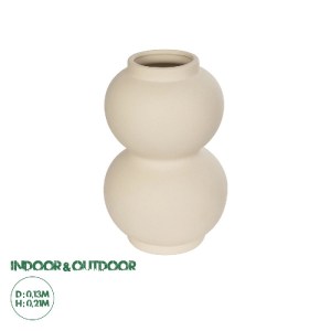 glo-21265-21265_0.webp GLOBOSTAR® ARTIFICIAL GARDEN PEARL 21265 ΔΙΑΚΟΣΜΗΤΙΚΟ ΚΕΡΑΜΙΚΟ ΒΑΖO ΜΠΕΖ Π13 X Μ13 X Υ21CM